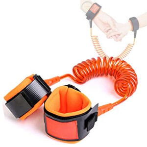 Kids Anti Lost Wrist Link, Baby Protection Wristband, Child Leash Toddler Safety Harness for Outdoor Activities, 1.5 mtr