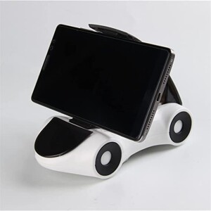 Sports Car Shape Mobile Holder Car Mount Holder Stand with Double Grip Holder for Windscreen, Dashboard and Table Desk
