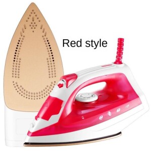 AFC 1200w Portable Electric Steam Iron For Clothes Multifunctional Adjustable Ceramic soleplate Iron with 7.4 Ounce Water Tank, Comfort Grip